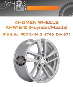 Диски Khomen Wheels KHW1612 (Huyndai/Mazda) | Каталог Wheelsnheels.ru