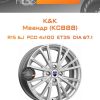 Диски K&K Меандр (КС888) | Каталог Wheelsnheels.ru