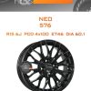Диски Neo 576 | Каталог Wheelsnheels.ru