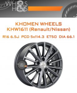 Диски Khomen Wheels KHW1611 (Renault/Nissan) | Каталог Wheelsnheels.ru