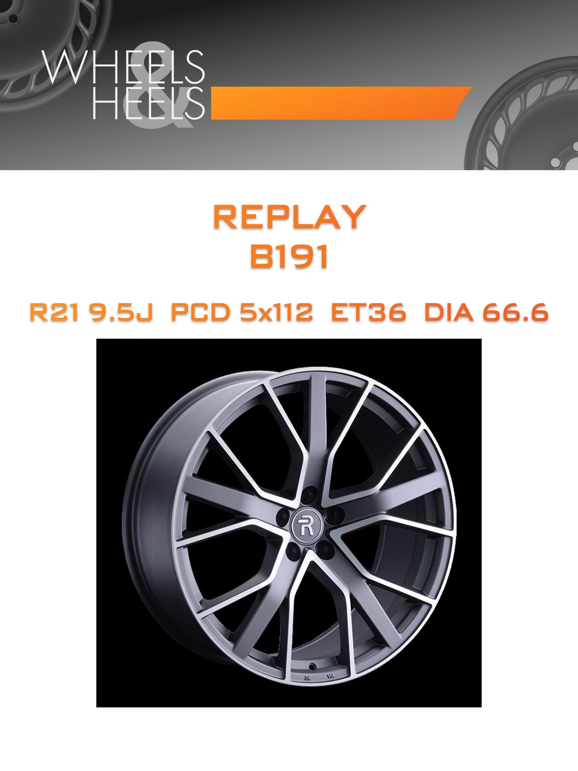 Диски REPLAY B191 | Каталог Wheelsnheels.ru