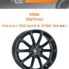 Диски MAK DaVinci | Каталог Wheelsnheels.ru