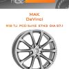 Диски MAK DaVinci | Каталог Wheelsnheels.ru