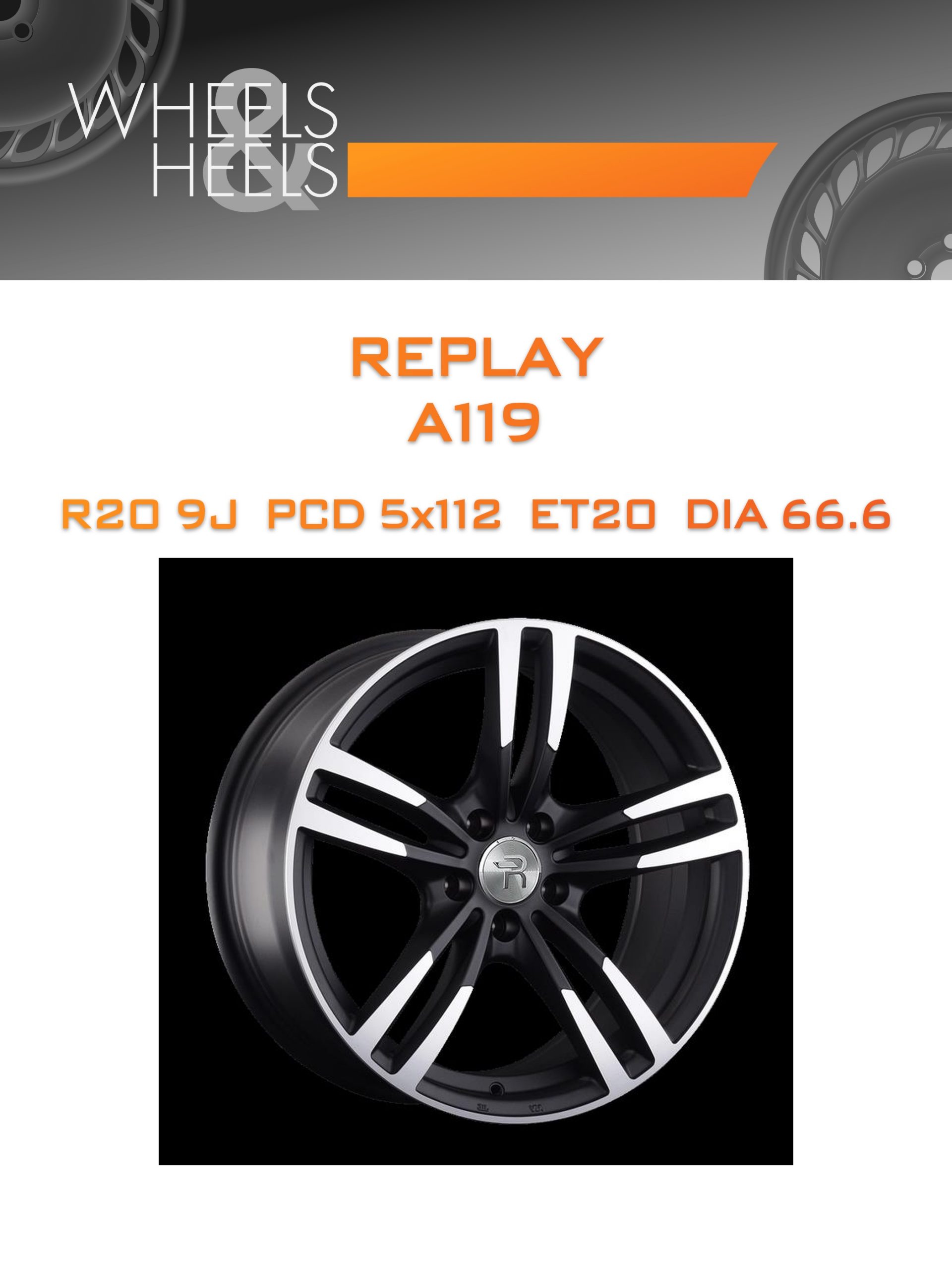 Диски REPLAY A119 | Каталог Wheelsnheels.ru
