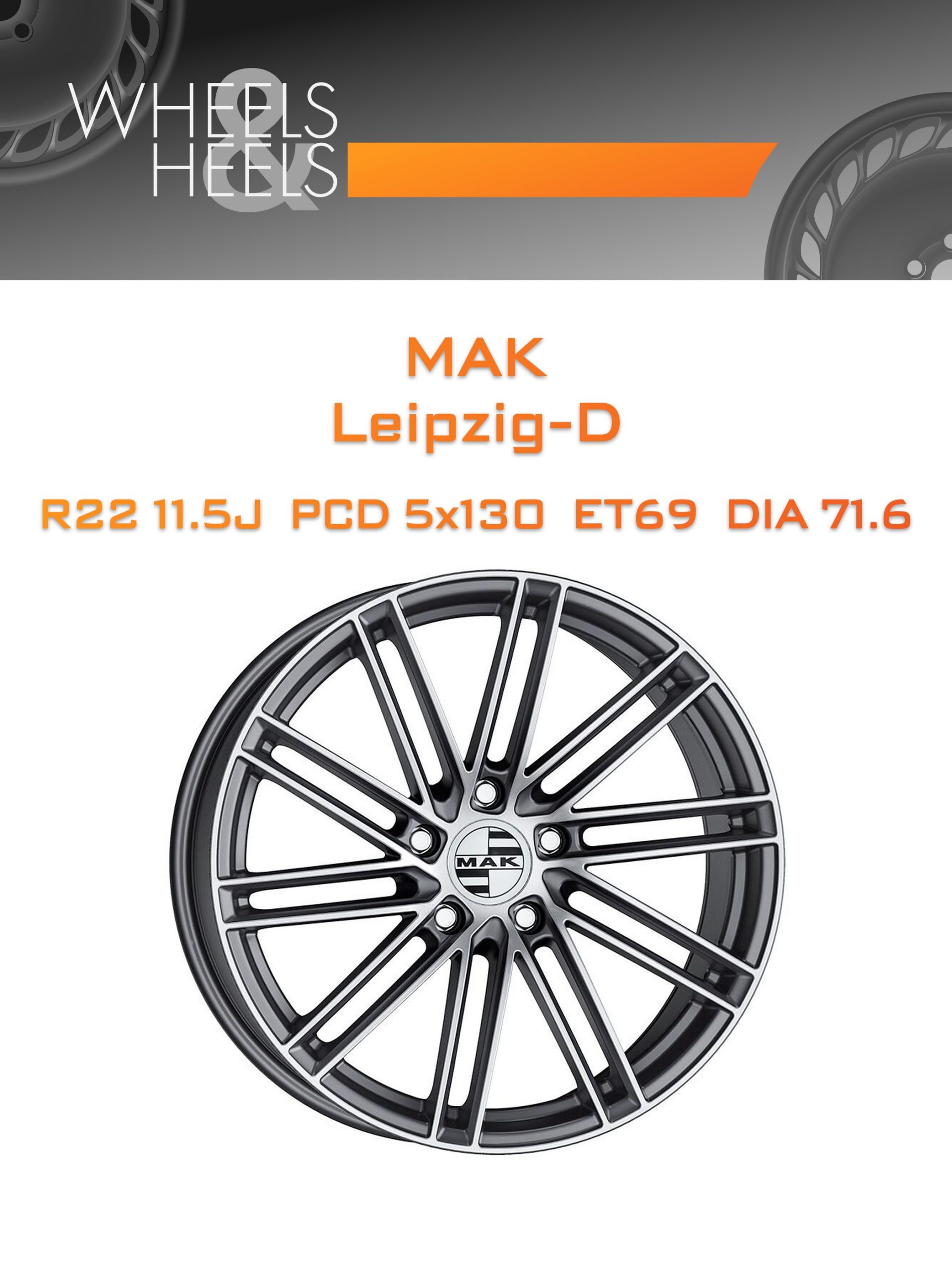 Диски MAK Leipzig-D | Каталог Wheelsnheels.ru