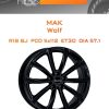 Диски MAK Wolf | Каталог Wheelsnheels.ru
