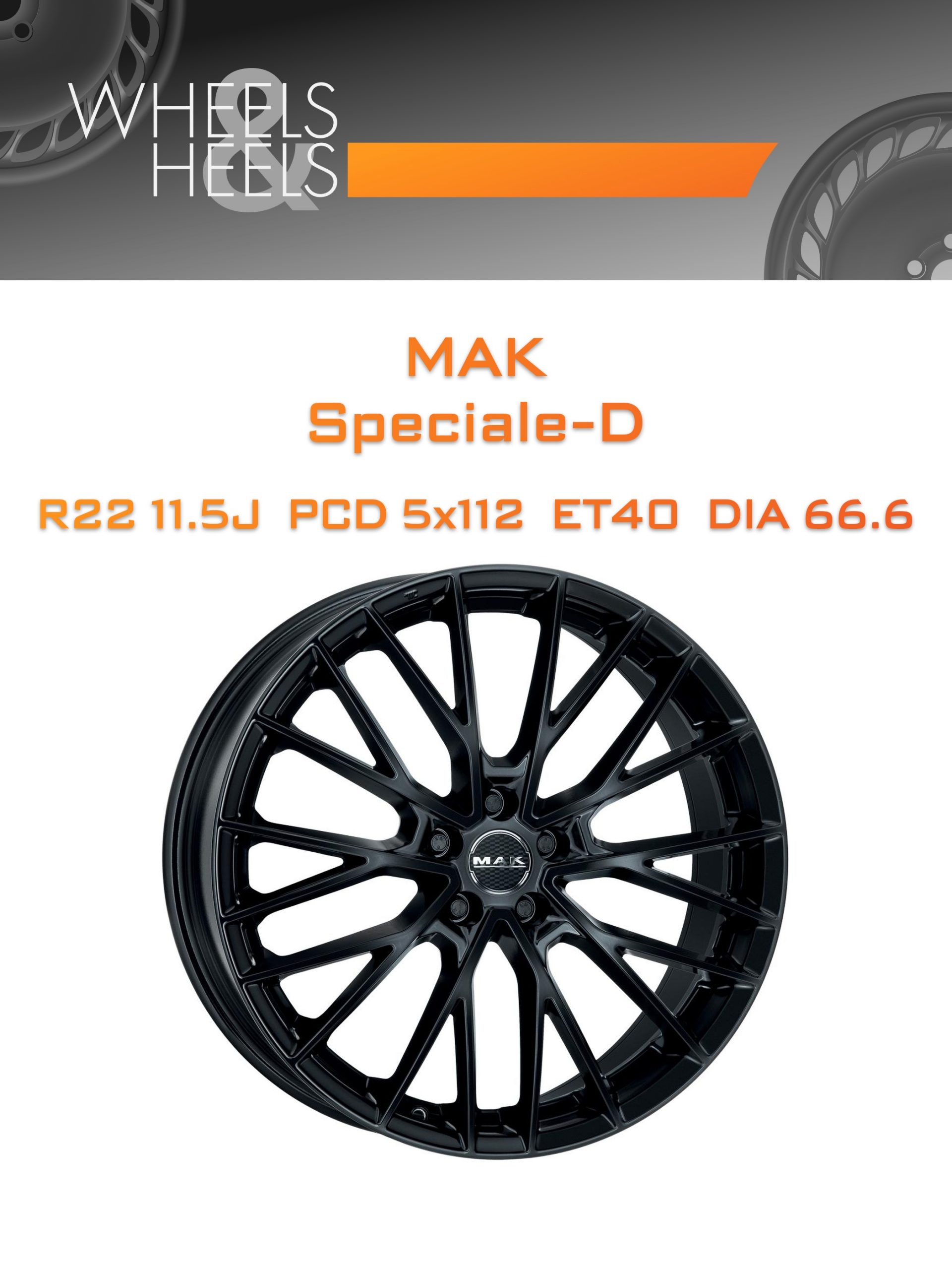 Диски MAK Speciale-D | Каталог Wheelsnheels.ru