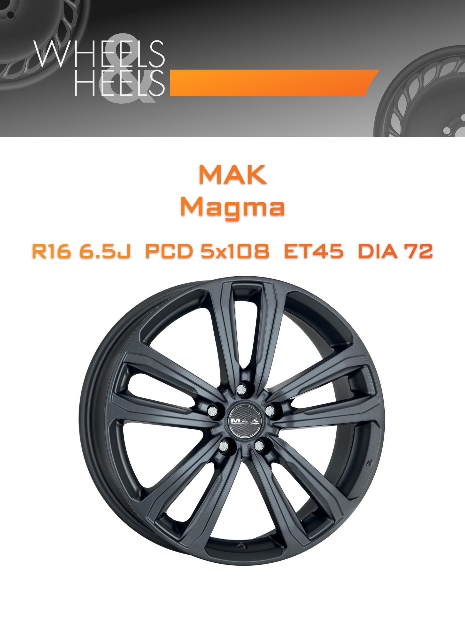 Диски MAK Magma | Каталог Wheelsnheels.ru