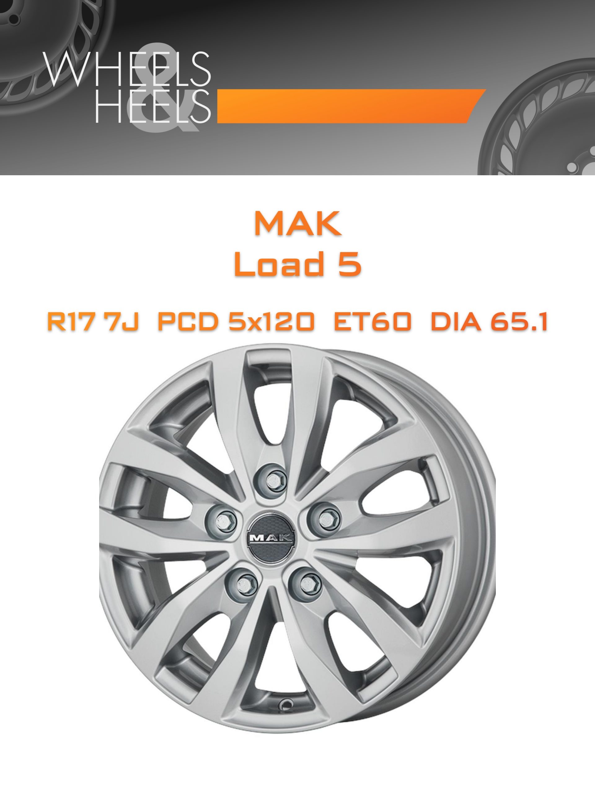 Диски MAK Load 5 | Каталог Wheelsnheels.ru