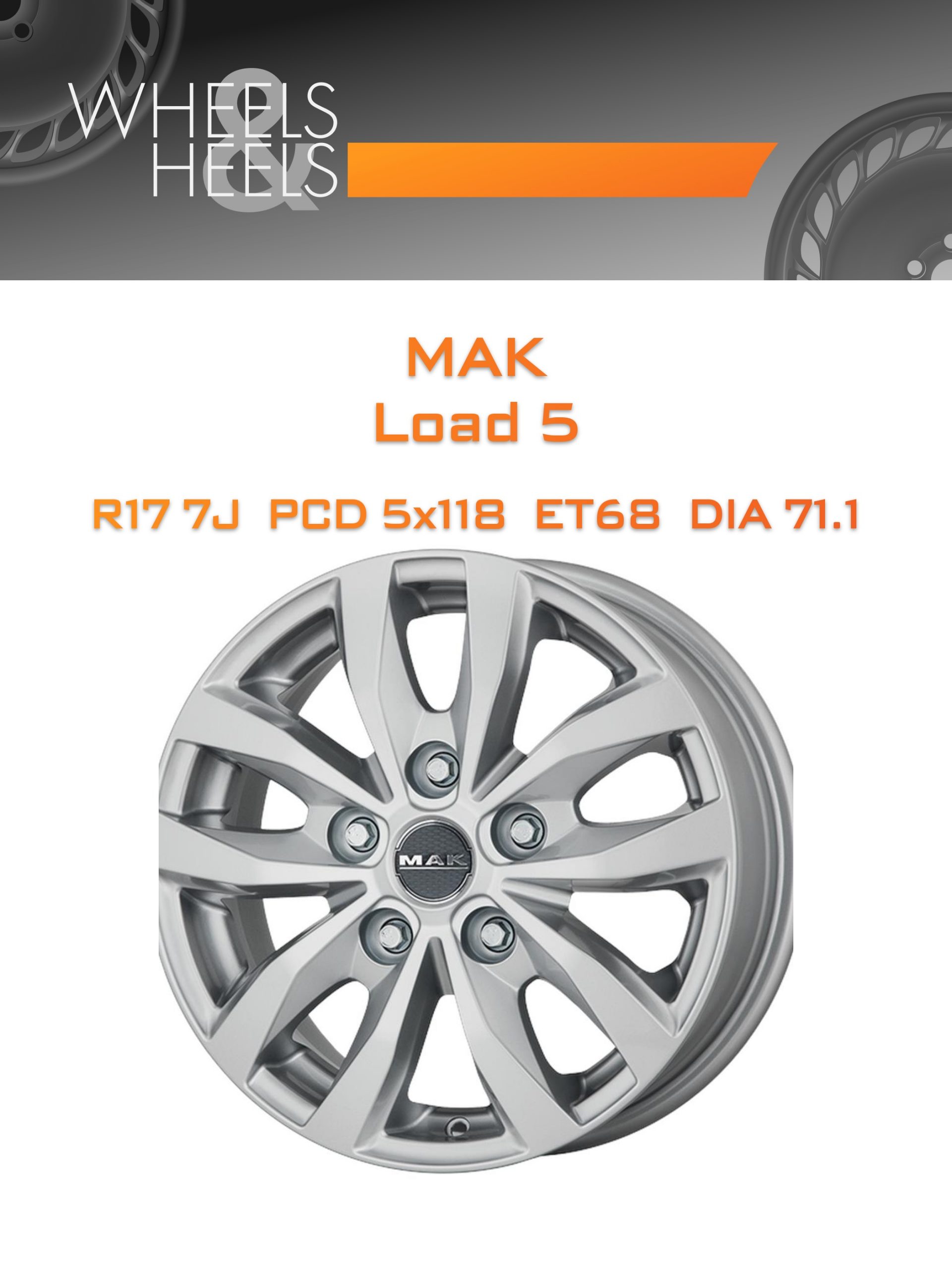Диски MAK Load 5 | Каталог Wheelsnheels.ru
