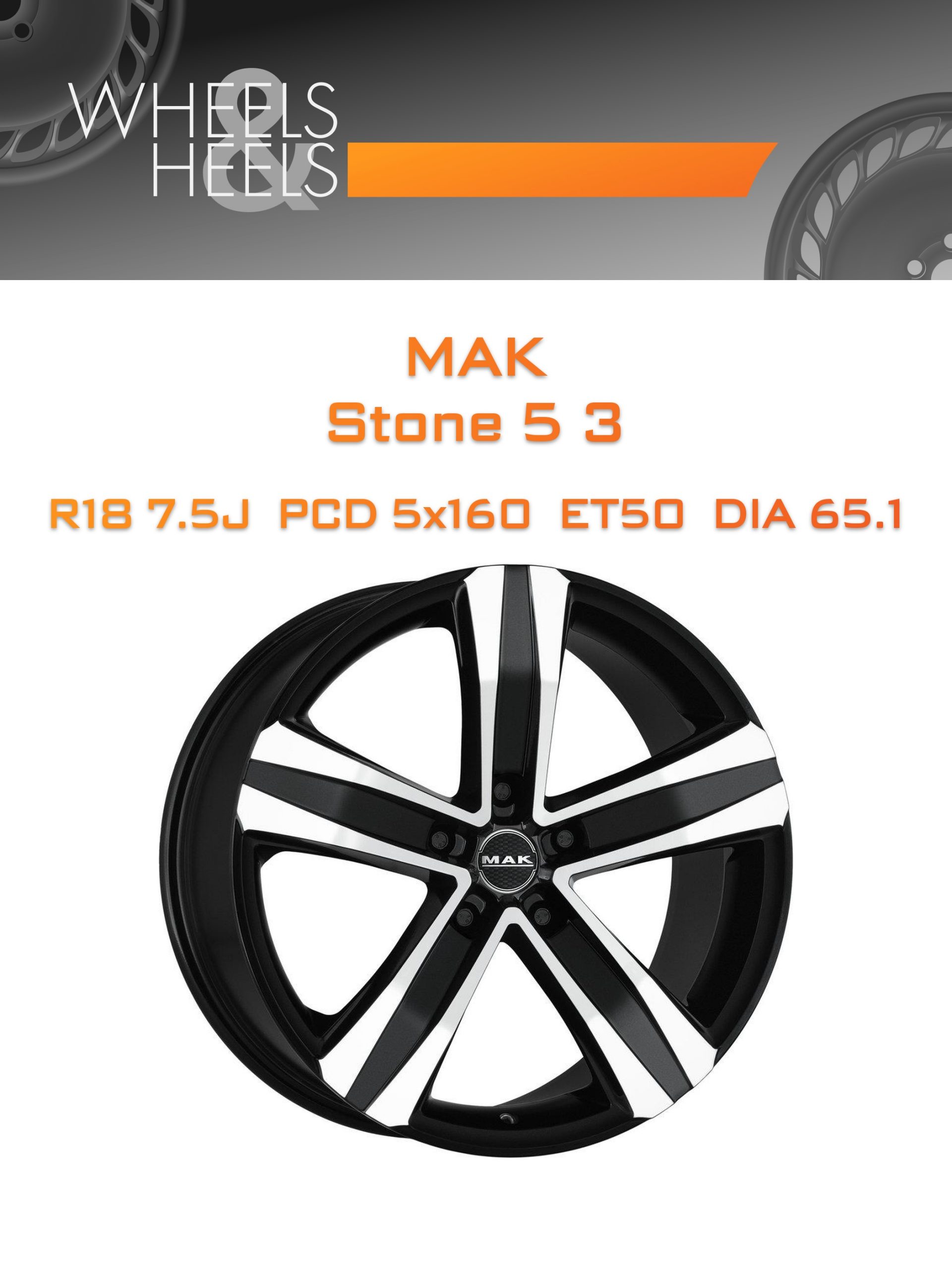 Диски MAK Stone 5 3 | Каталог Wheelsnheels.ru