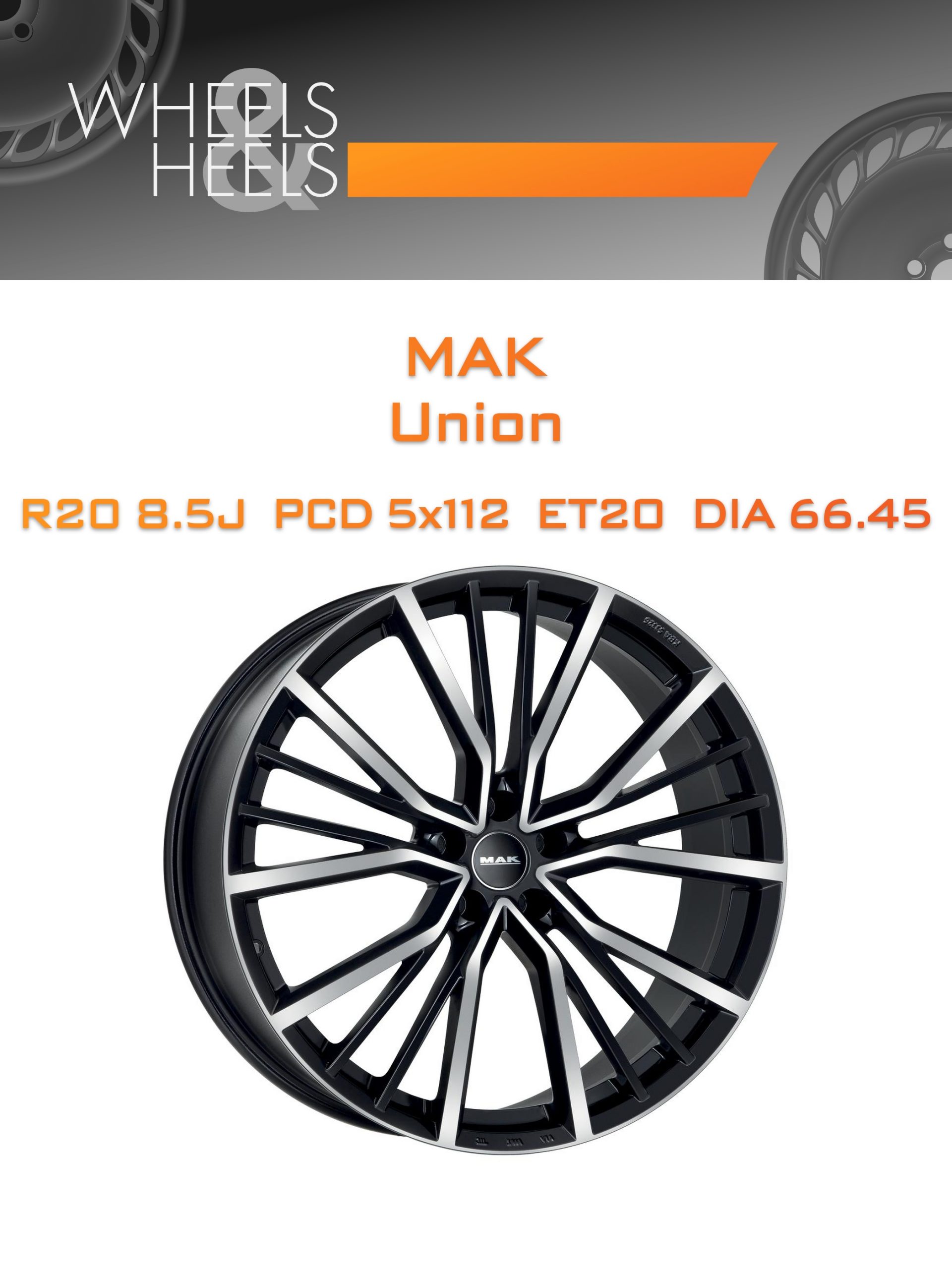 Диски MAK Union | Каталог Wheelsnheels.ru