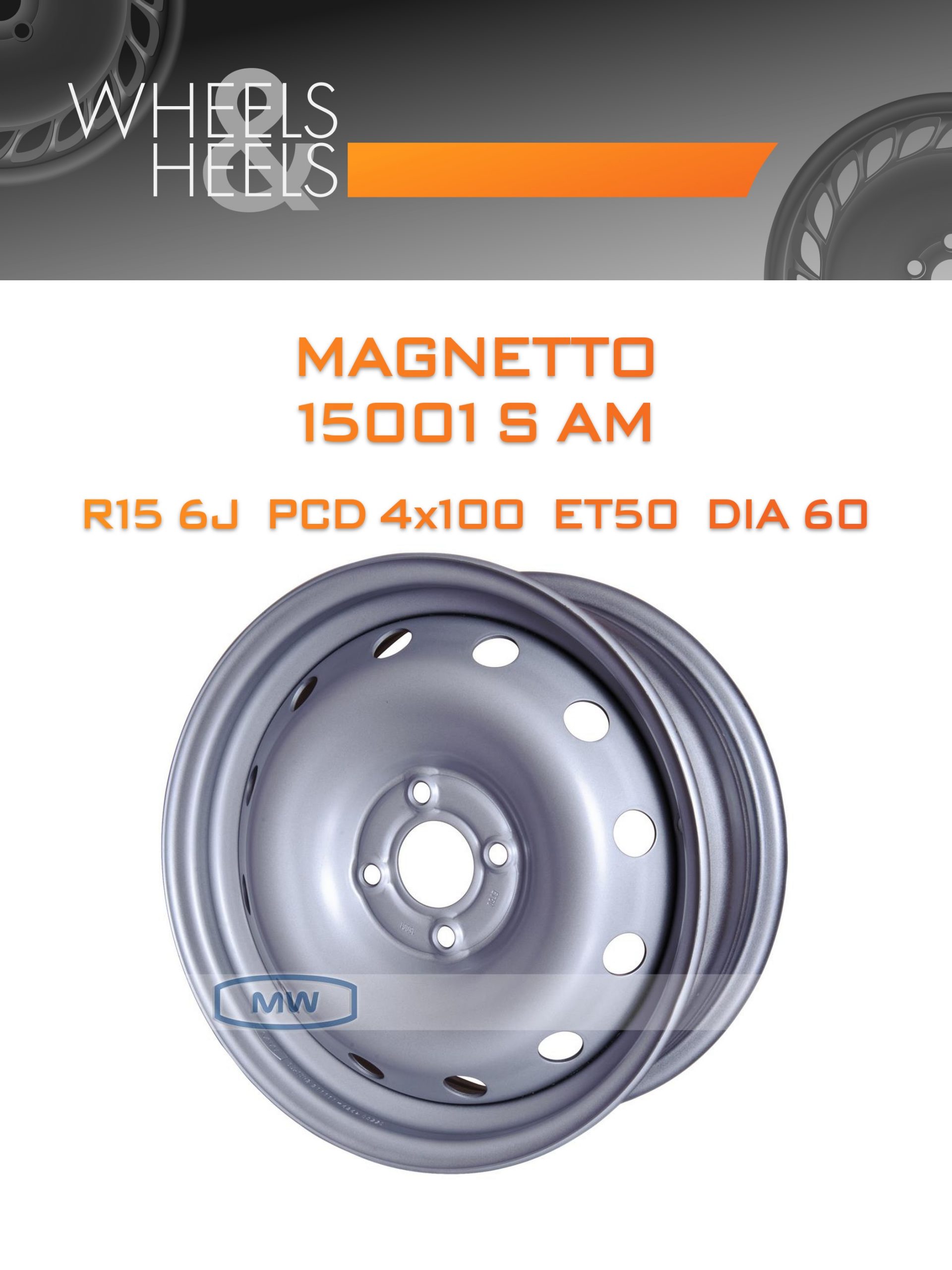 Диски Magnetto 15001 S AM | Каталог Wheelsnheels.ru