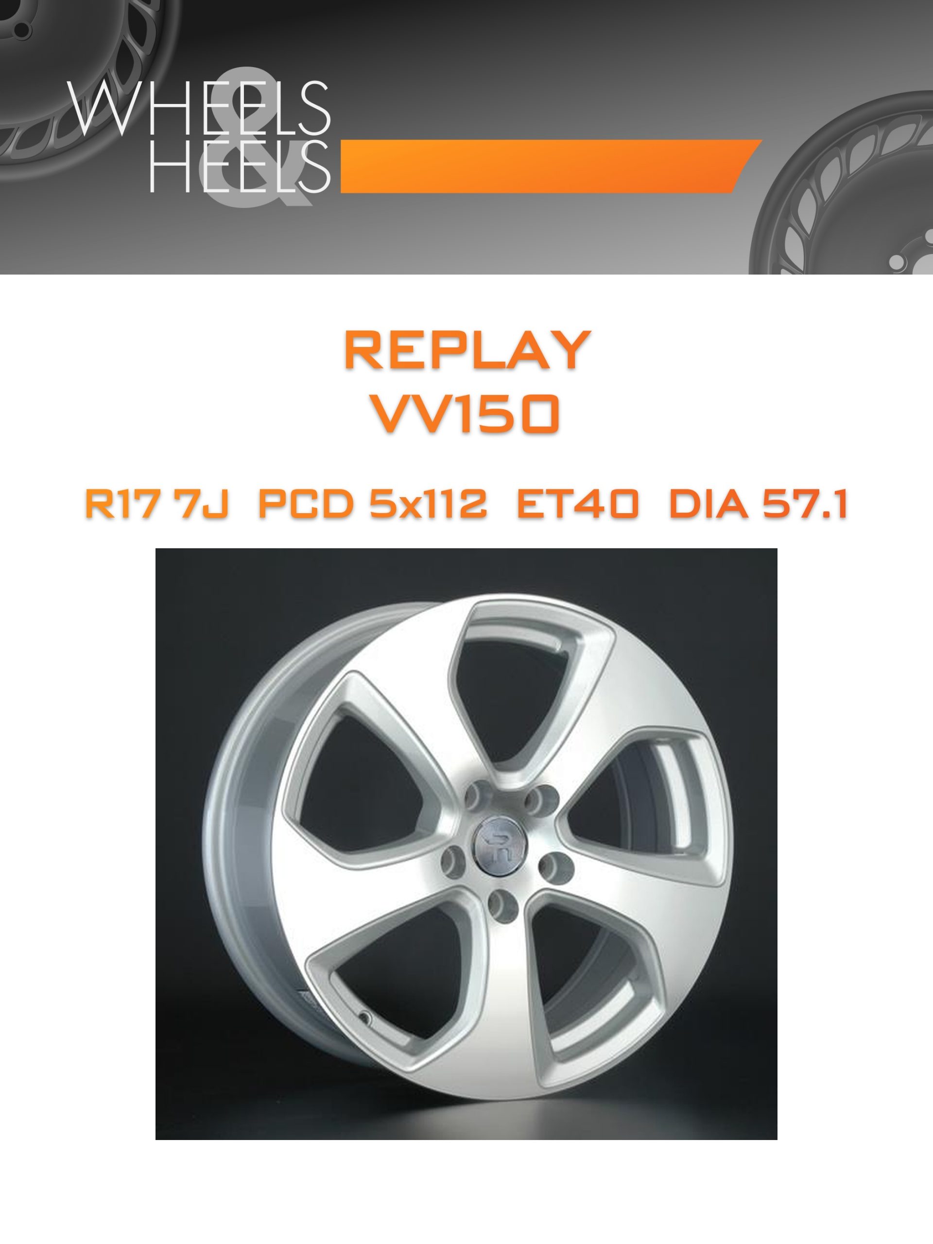Диски REPLAY VV150 | Каталог Wheelsnheels.ru