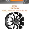 Диски MAK Highlands | Каталог Wheelsnheels.ru