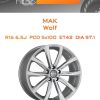 Диски MAK Wolf | Каталог Wheelsnheels.ru