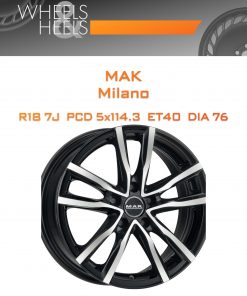 Диски MAK Milano | Каталог Wheelsnheels.ru