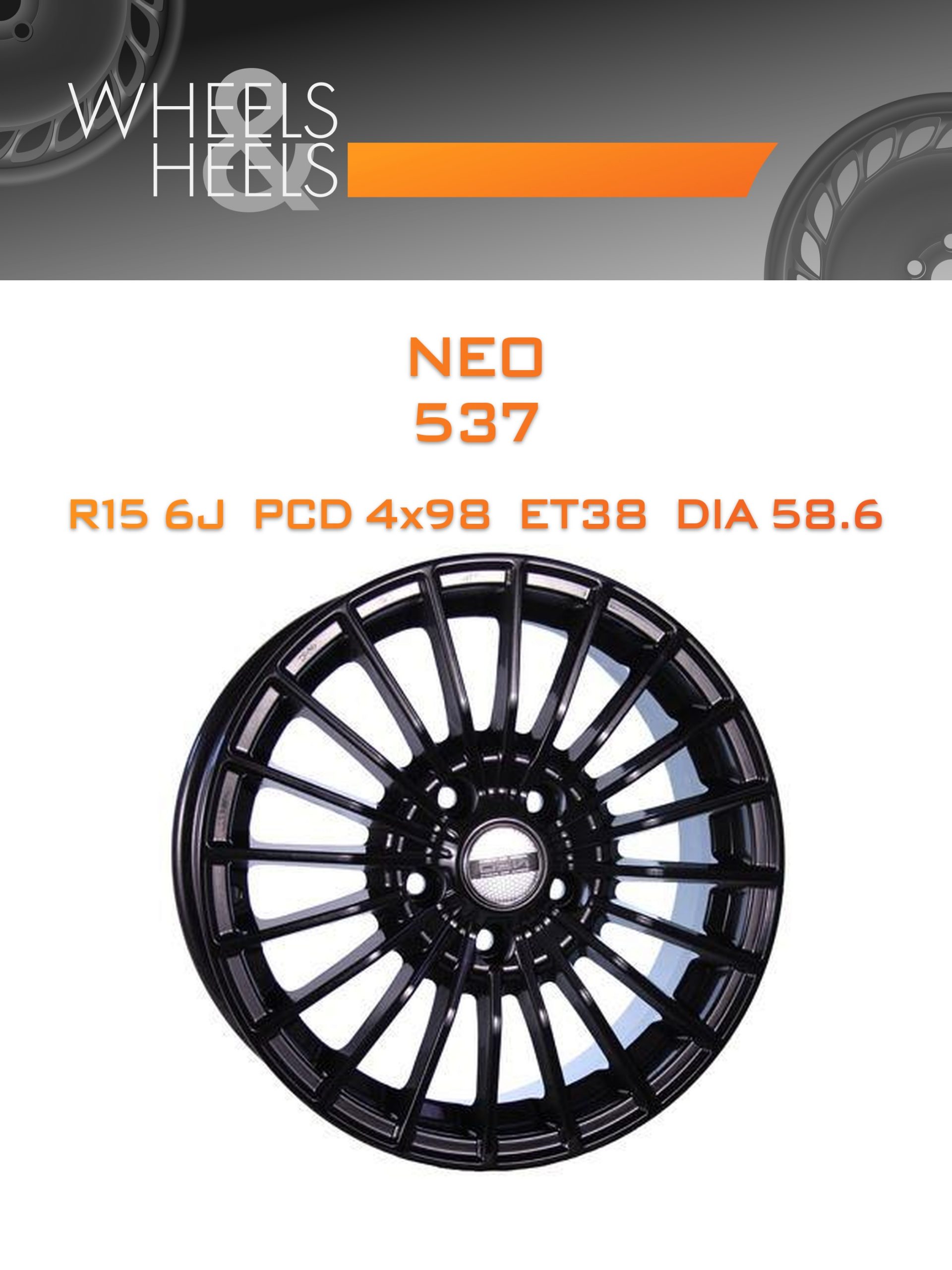 Диски NEO 537 | Каталог Wheelsnheels.ru