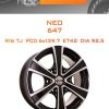 Диски NEO 647 | Каталог Wheelsnheels.ru