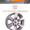 Диски NEO 705 | Каталог Wheelsnheels.ru