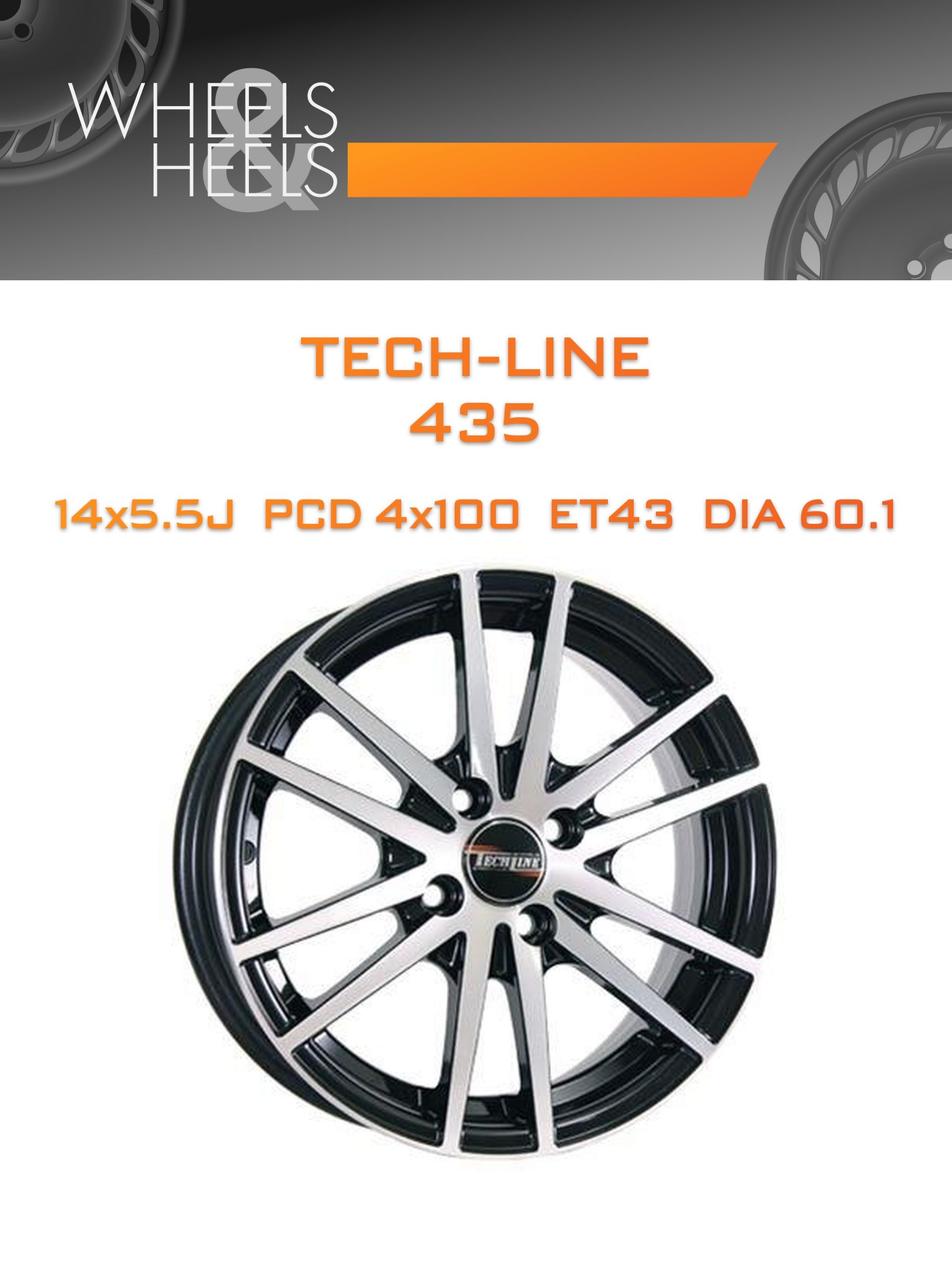 Диски Tech-Line 435 | Каталог Wheelsnheels.ru