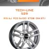 Диски Tech-Line 529 | Каталог Wheelsnheels.ru