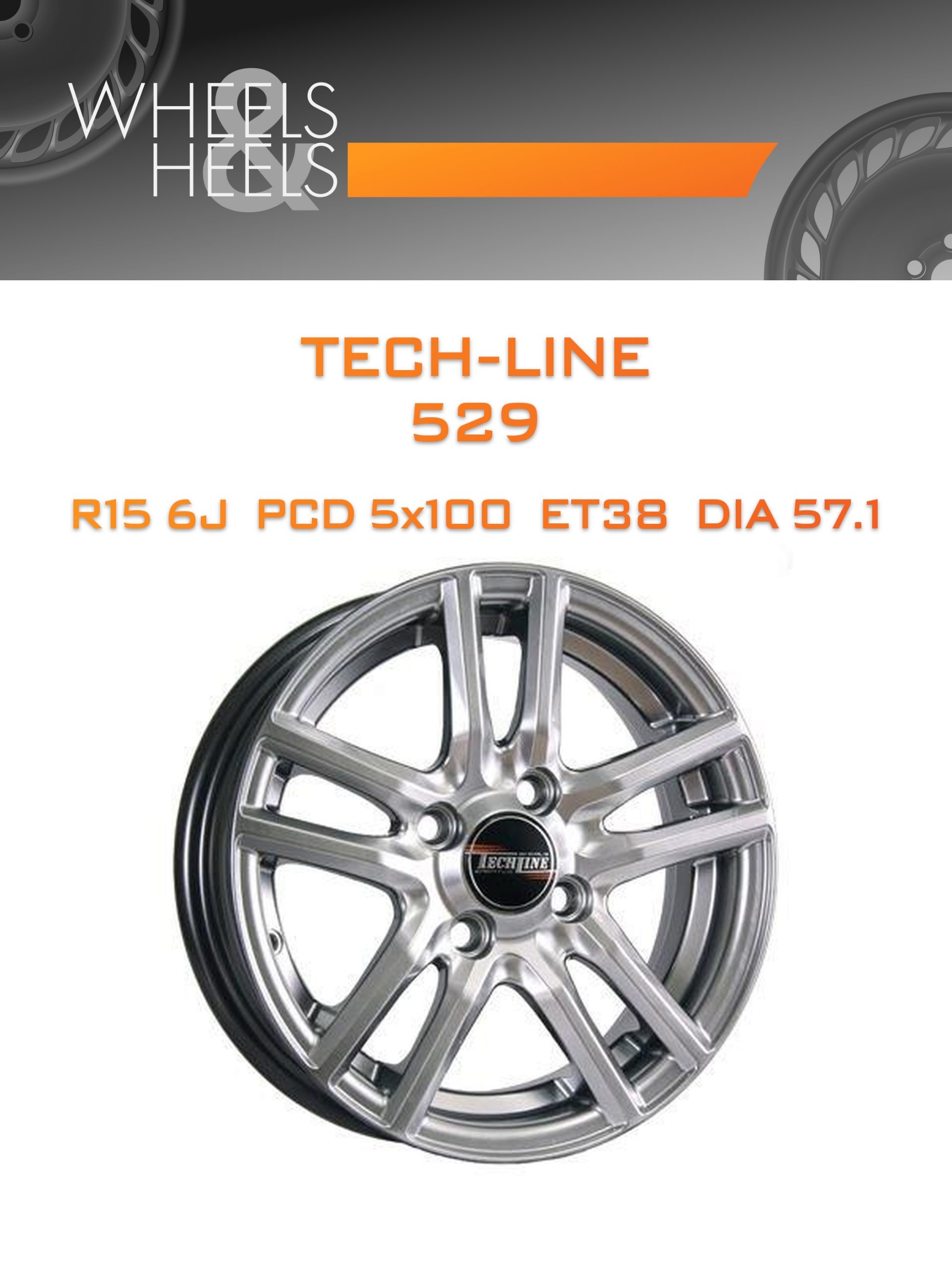 Диски Tech-Line 529 | Каталог Wheelsnheels.ru