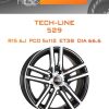 Диски Tech-Line 529 | Каталог Wheelsnheels.ru