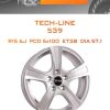 Диски Tech-Line 539 | Каталог Wheelsnheels.ru