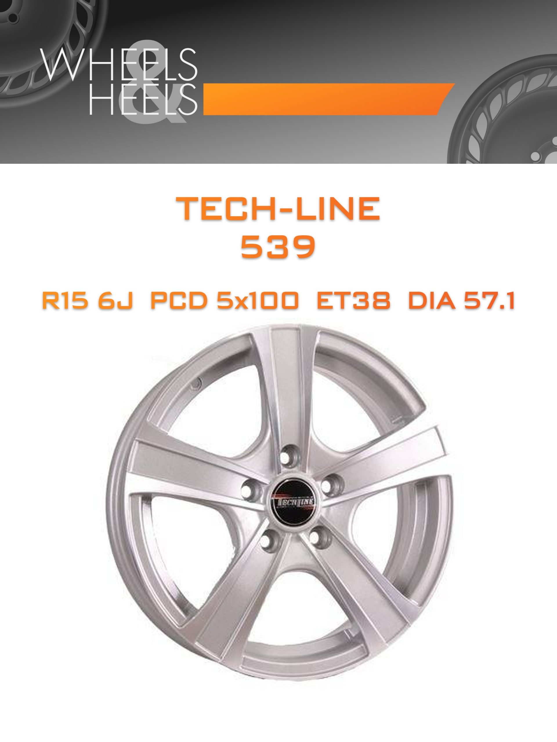 Диски Tech-Line 539 | Каталог Wheelsnheels.ru