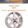 Диски Tech-Line 544 | Каталог Wheelsnheels.ru