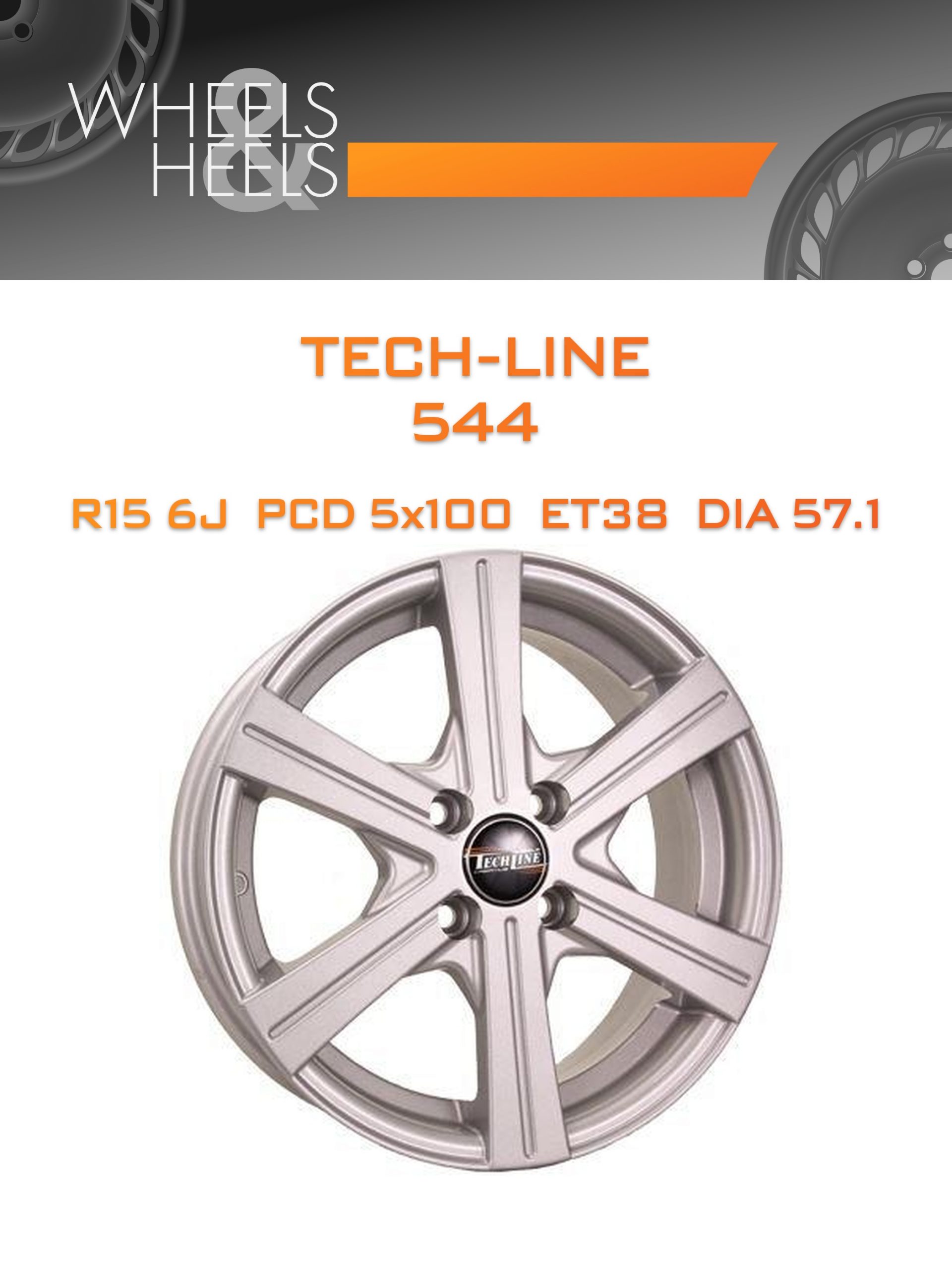 Диски Tech-Line 544 | Каталог Wheelsnheels.ru