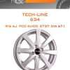 Диски Tech-Line 634 | Каталог Wheelsnheels.ru