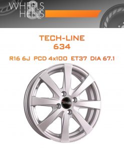 Диски Tech-Line 634 | Каталог Wheelsnheels.ru
