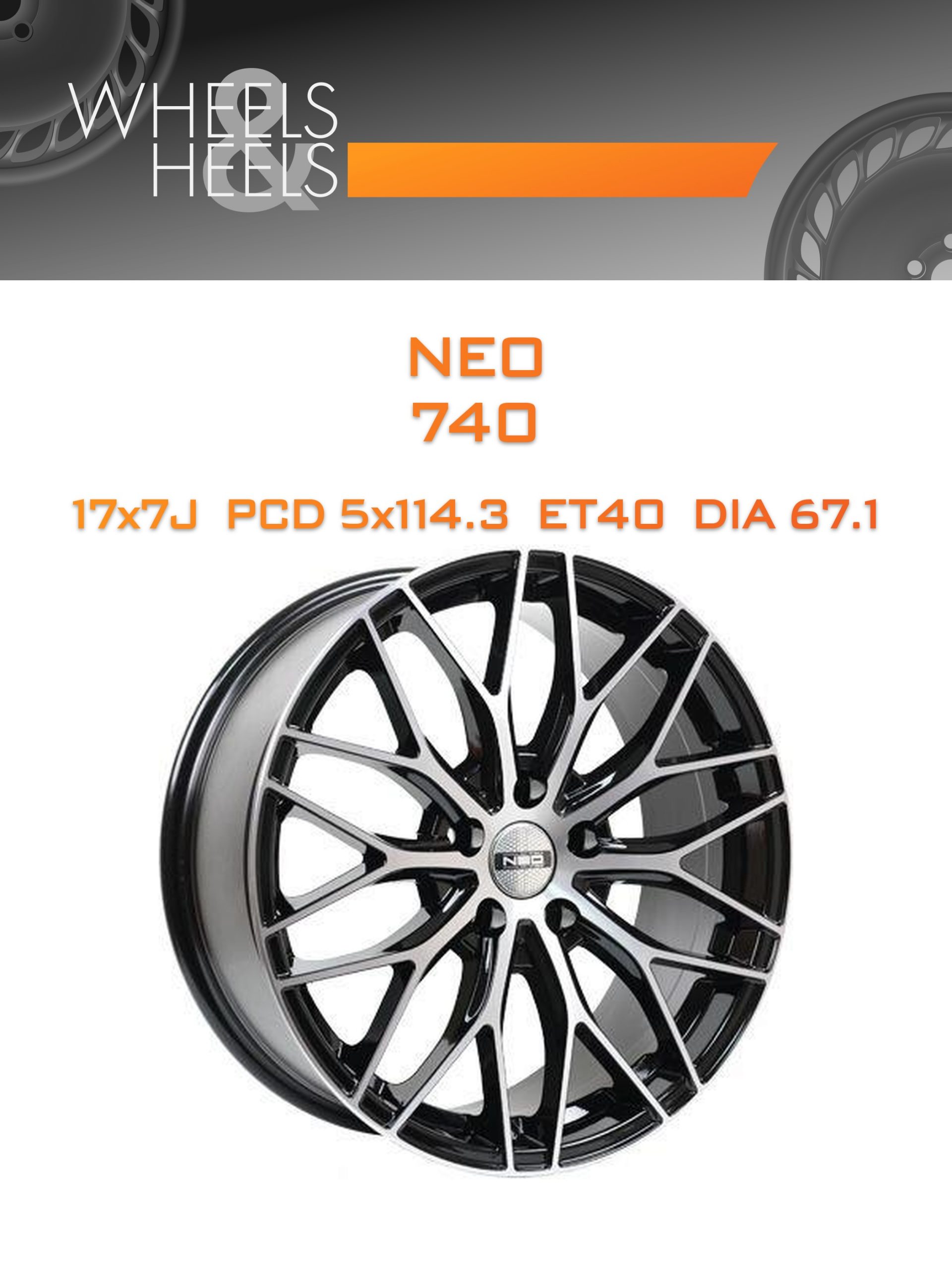 Диски NEO 740 | Каталог Wheelsnheels.ru