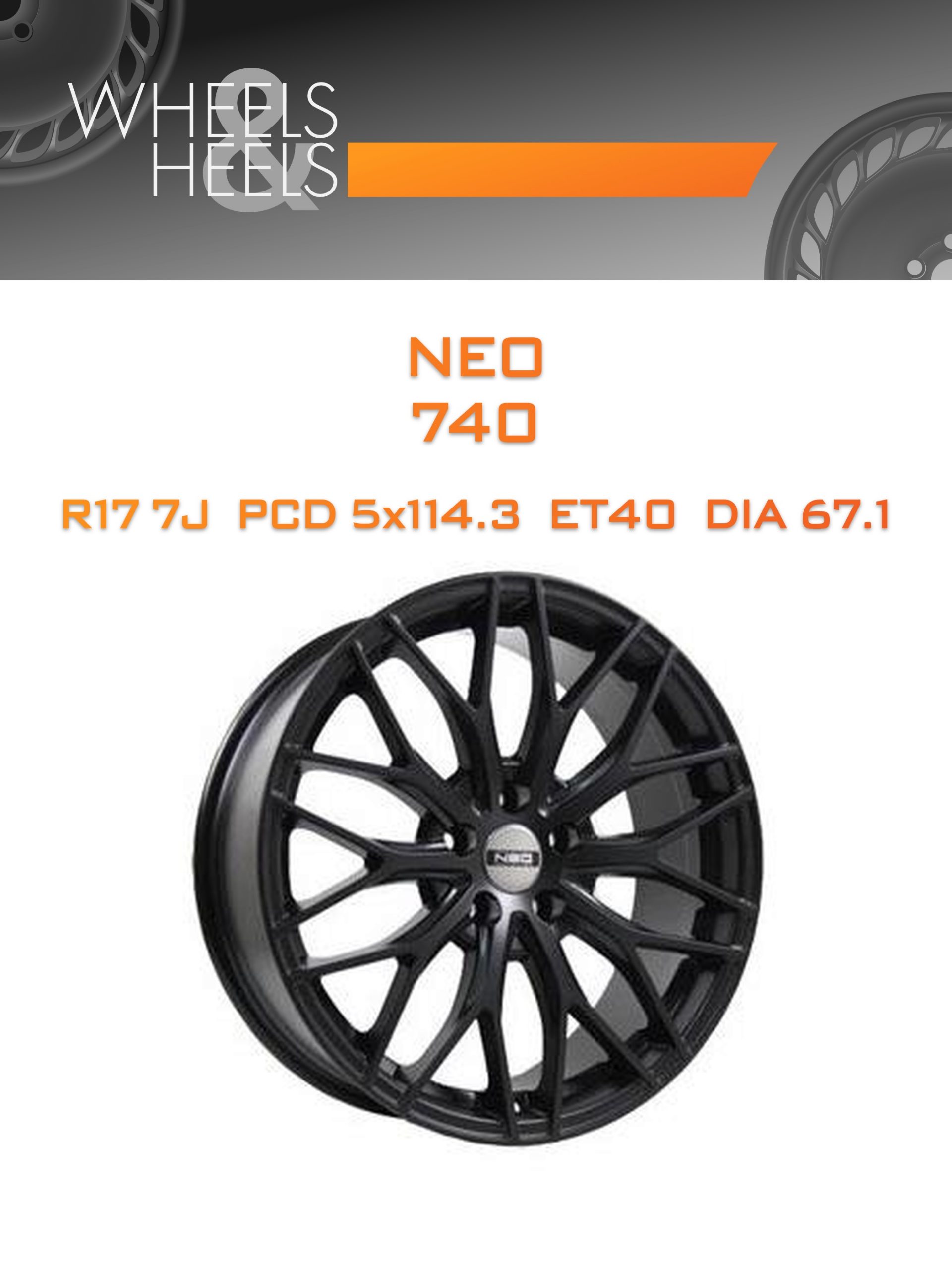 Диски NEO 740 | Каталог Wheelsnheels.ru