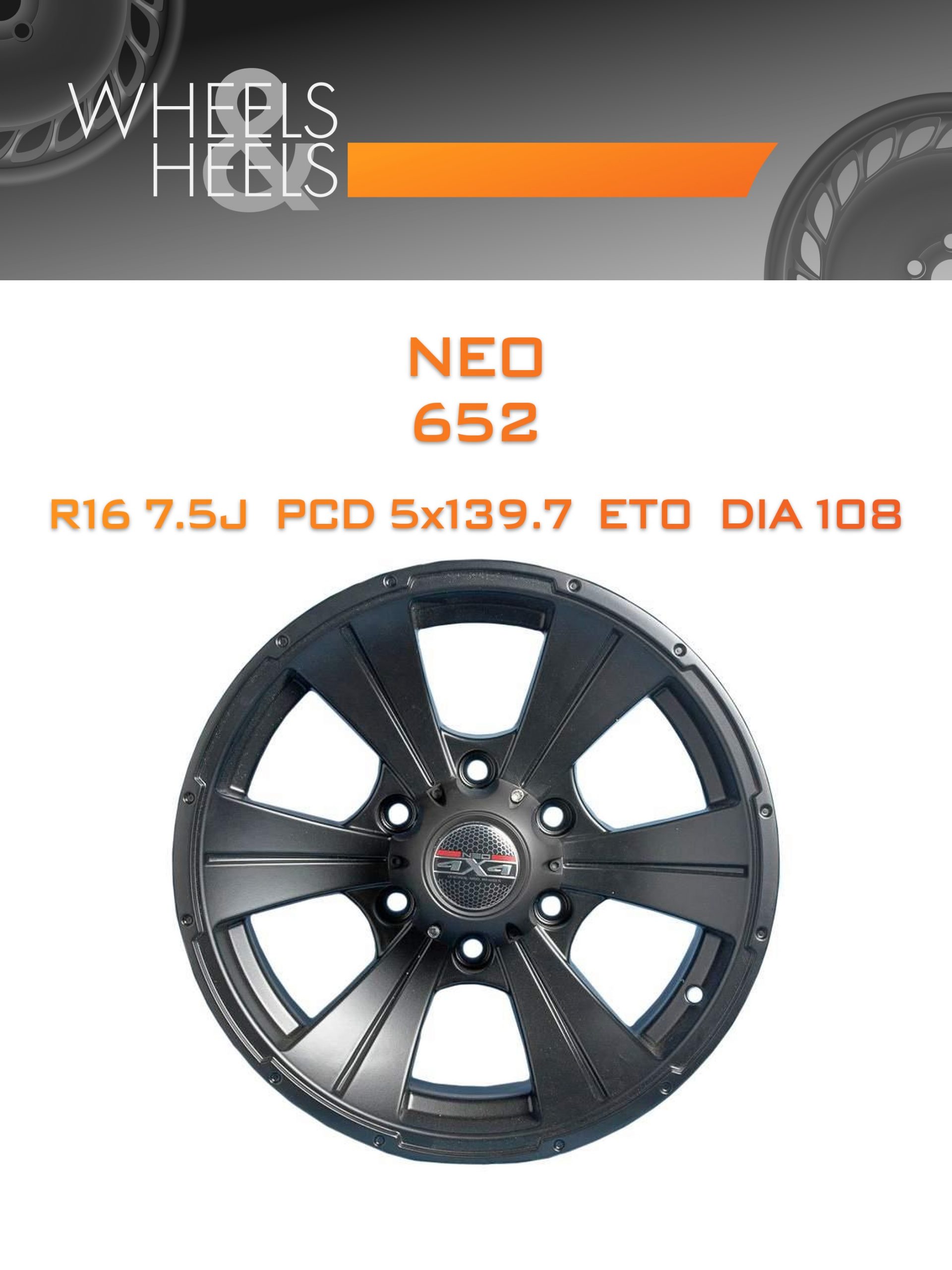 Диски NEO 652 | Каталог Wheelsnheels.ru