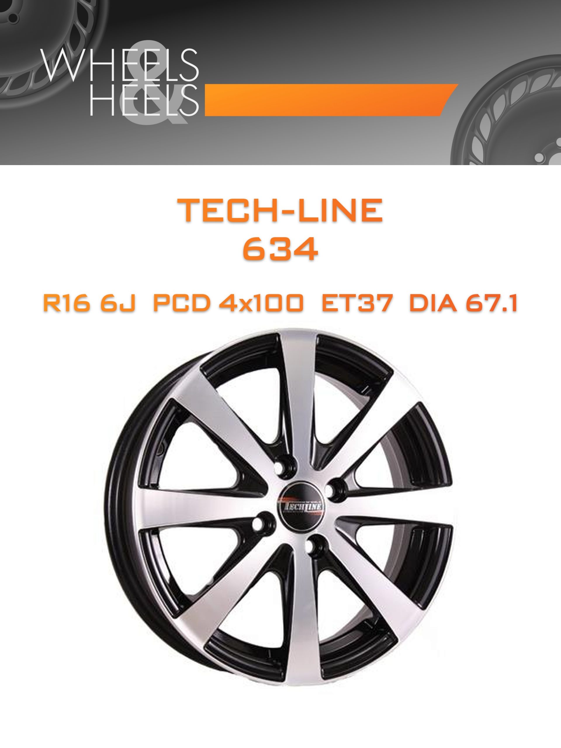 Диски Tech-Line 634 | Каталог Wheelsnheels.ru