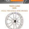 Диски Tech-Line 535 | Каталог Wheelsnheels.ru