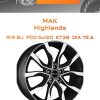 Диски MAK Highlands | Каталог Wheelsnheels.ru