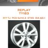 Диски REPLAY TY183 | Каталог Wheelsnheels.ru