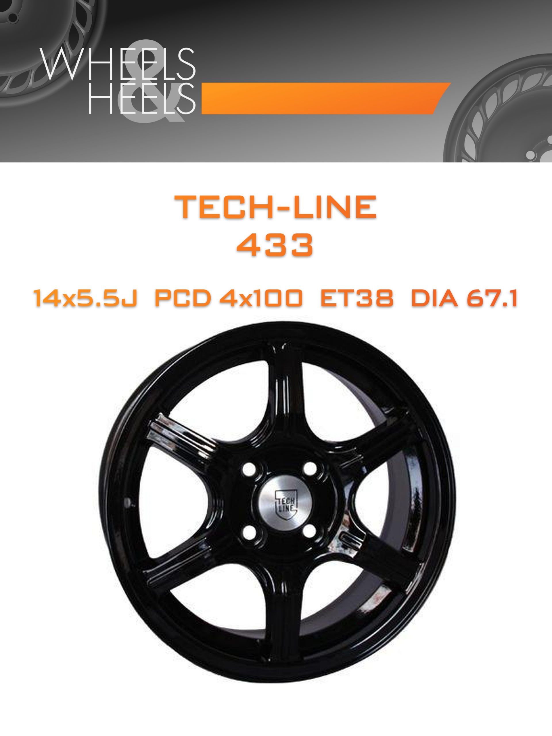 Диски Tech-Line 433 | Каталог Wheelsnheels.ru