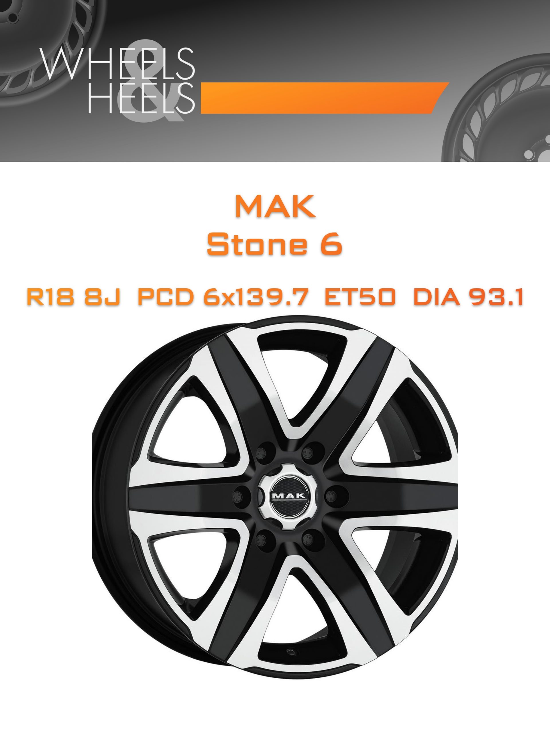 Диски MAK Stone 6 | Каталог Wheelsnheels.ru