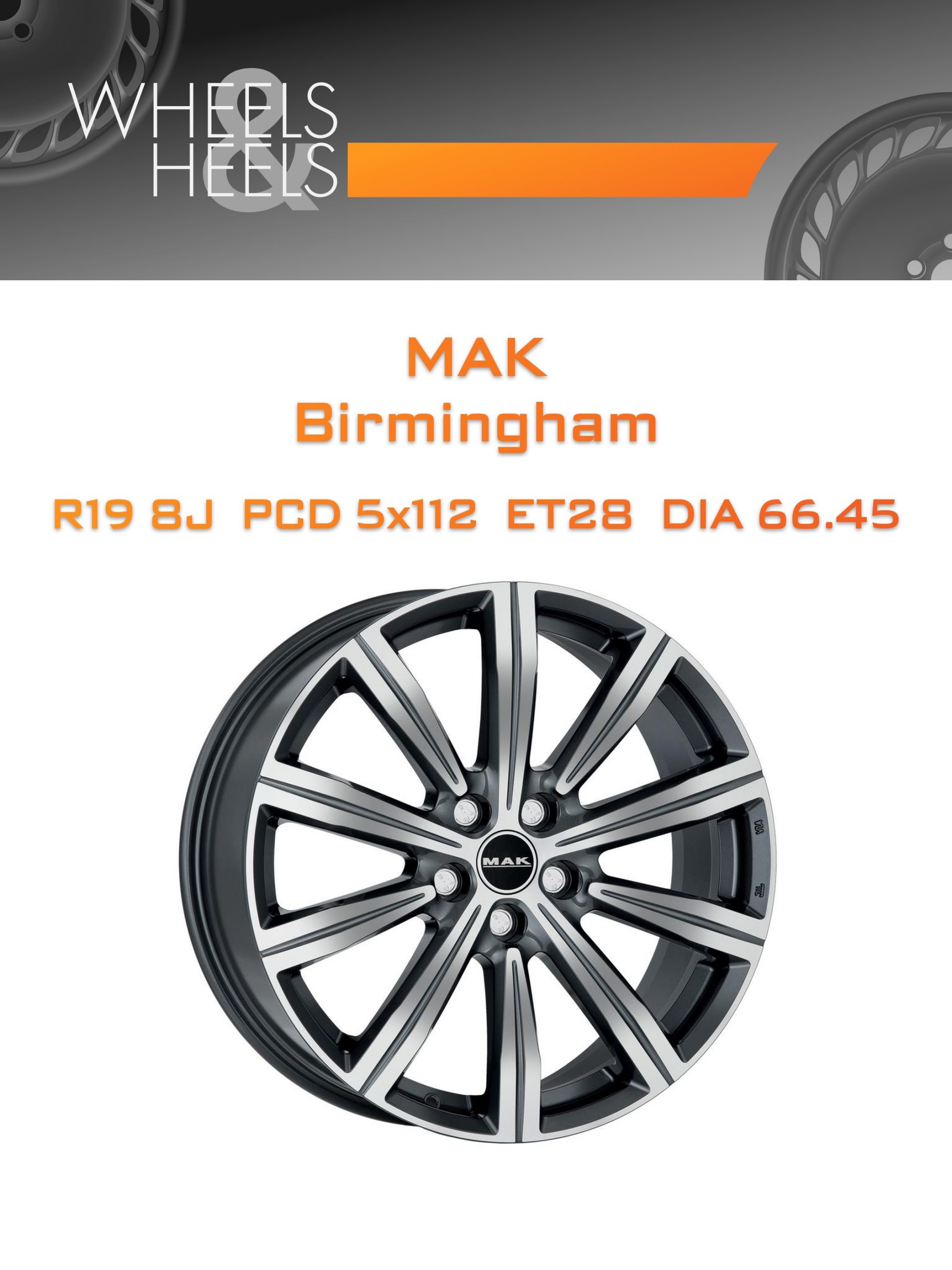 Диски MAK Birmingham | Каталог Wheelsnheels.ru