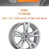 Диски MAK X-Mode | Каталог Wheelsnheels.ru