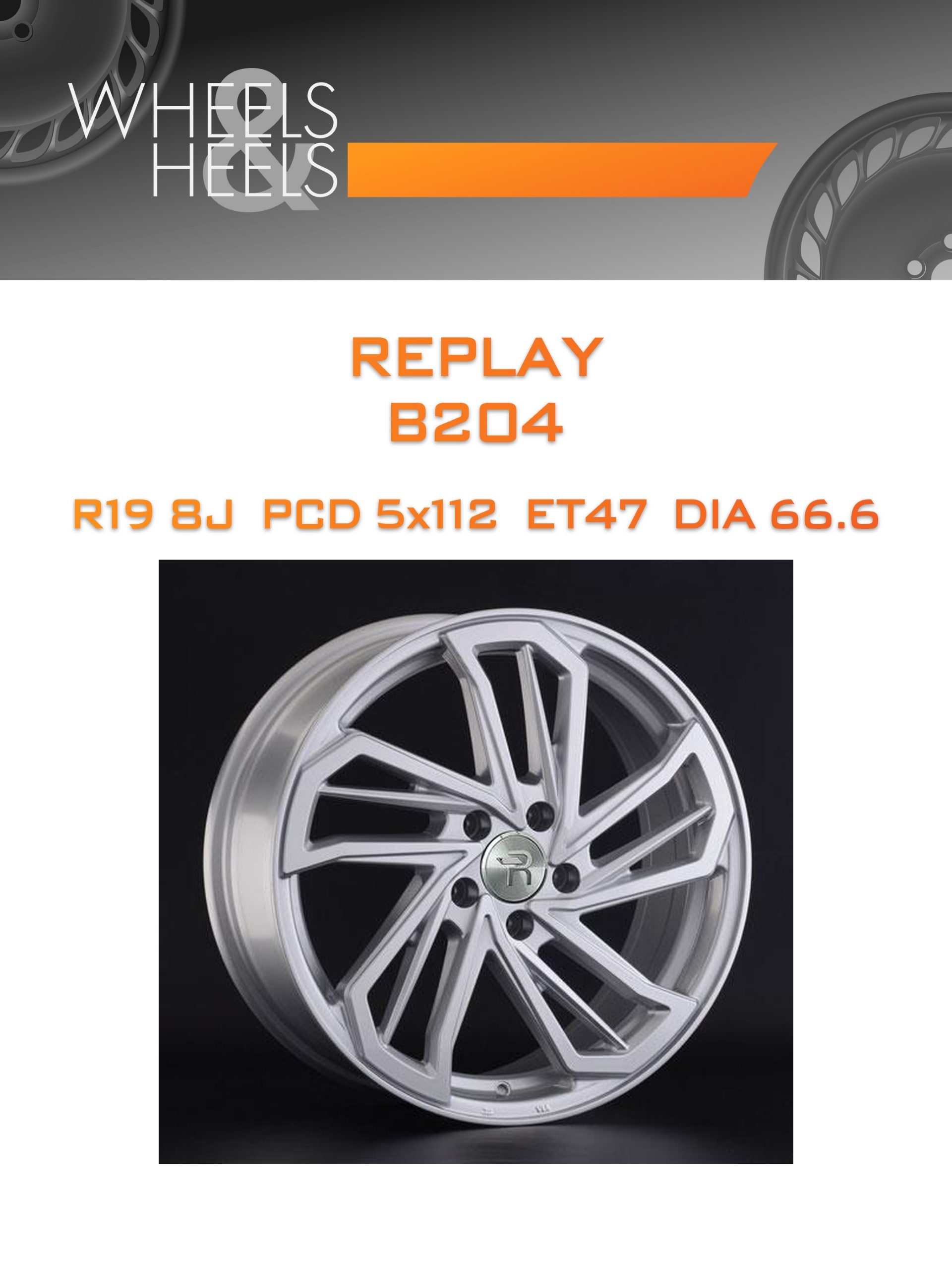 Диски REPLAY B204 | Каталог Wheelsnheels.ru