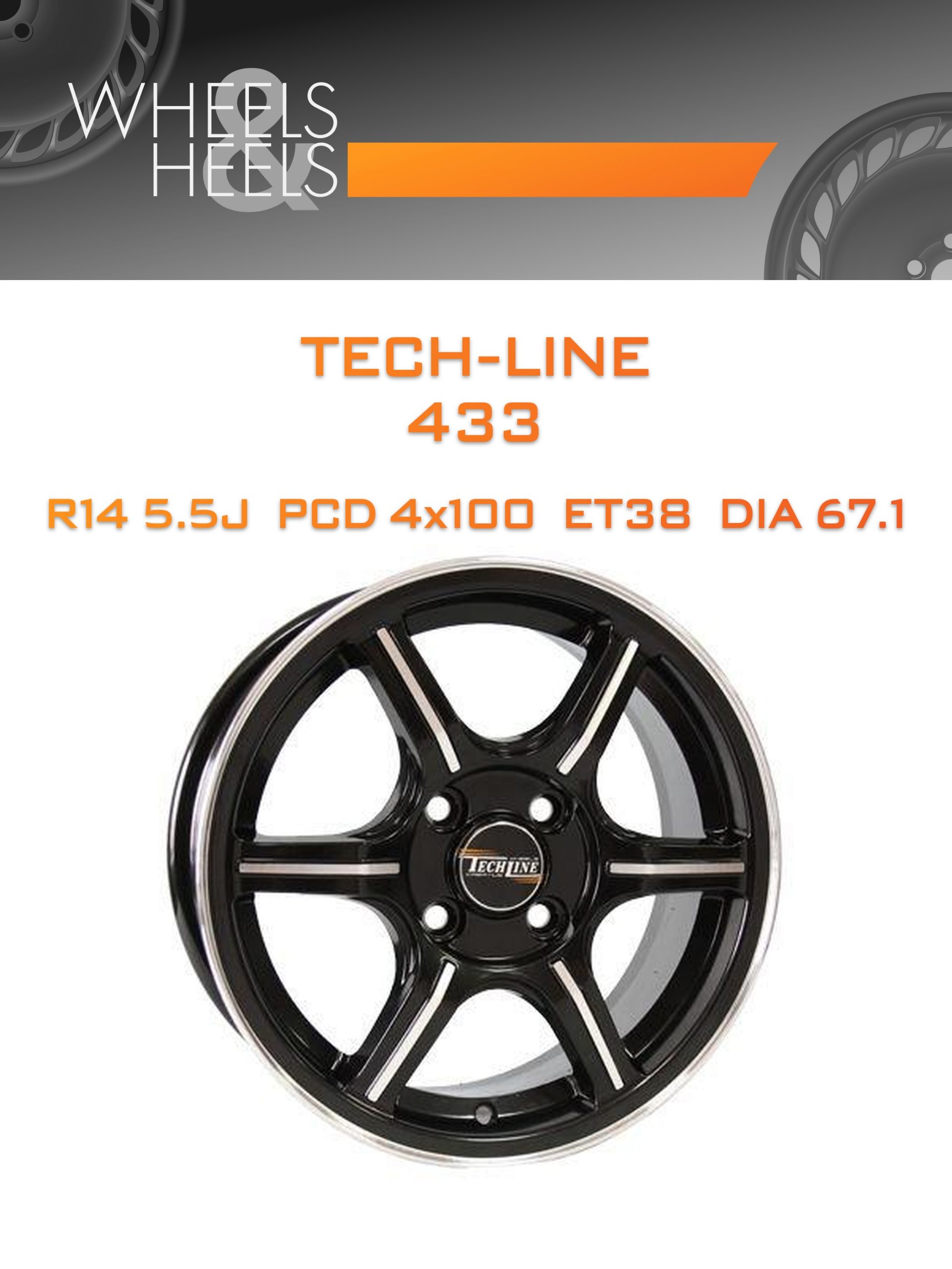 Диски Tech-Line 433 | Каталог Wheelsnheels.ru