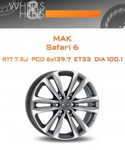 Диски MAK Safari 6 | Каталог Wheelsnheels.ru