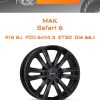 Диски MAK Safari 6 | Каталог Wheelsnheels.ru