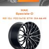 Диски MAK Speciale-D | Каталог Wheelsnheels.ru